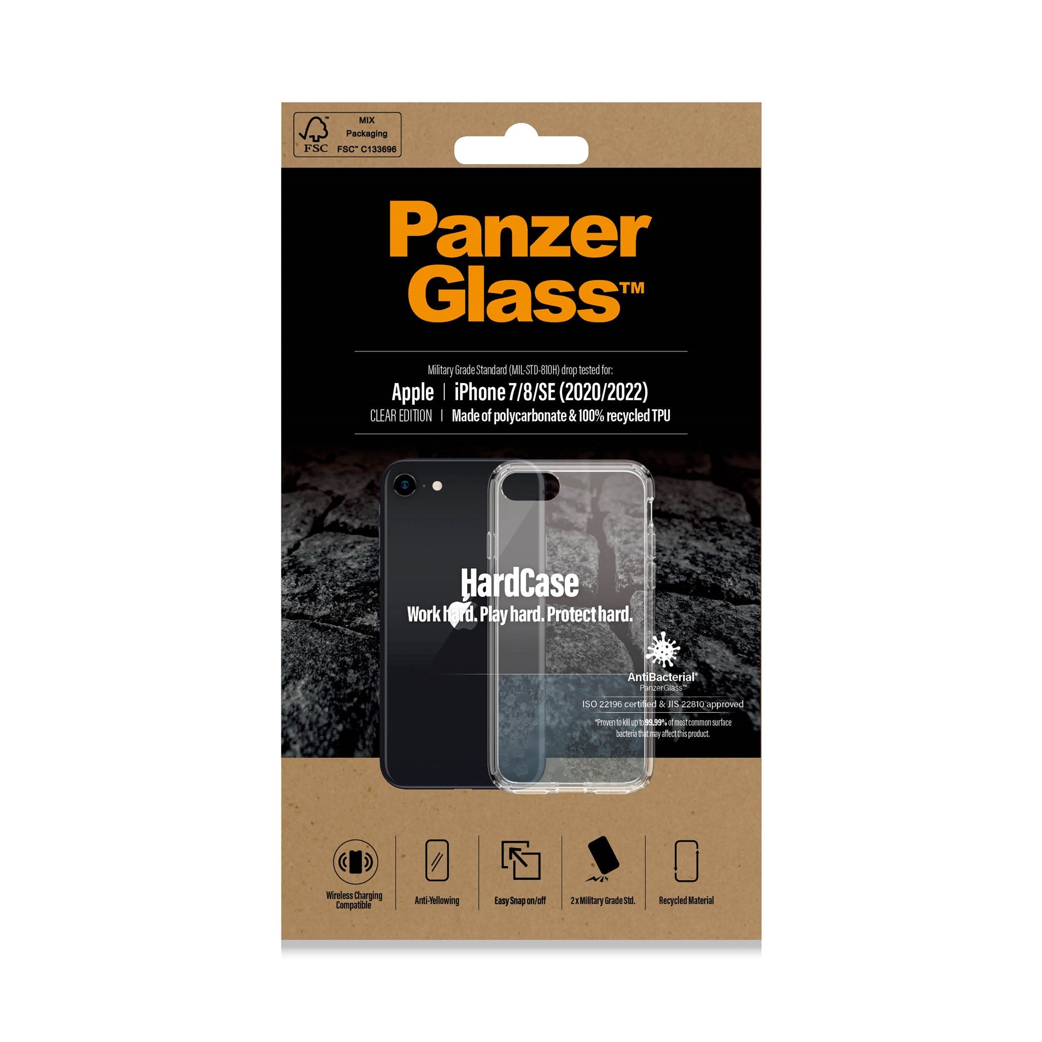 PanzerGlass® HardCase iPhone SE (2020/2022) | 7 | 8